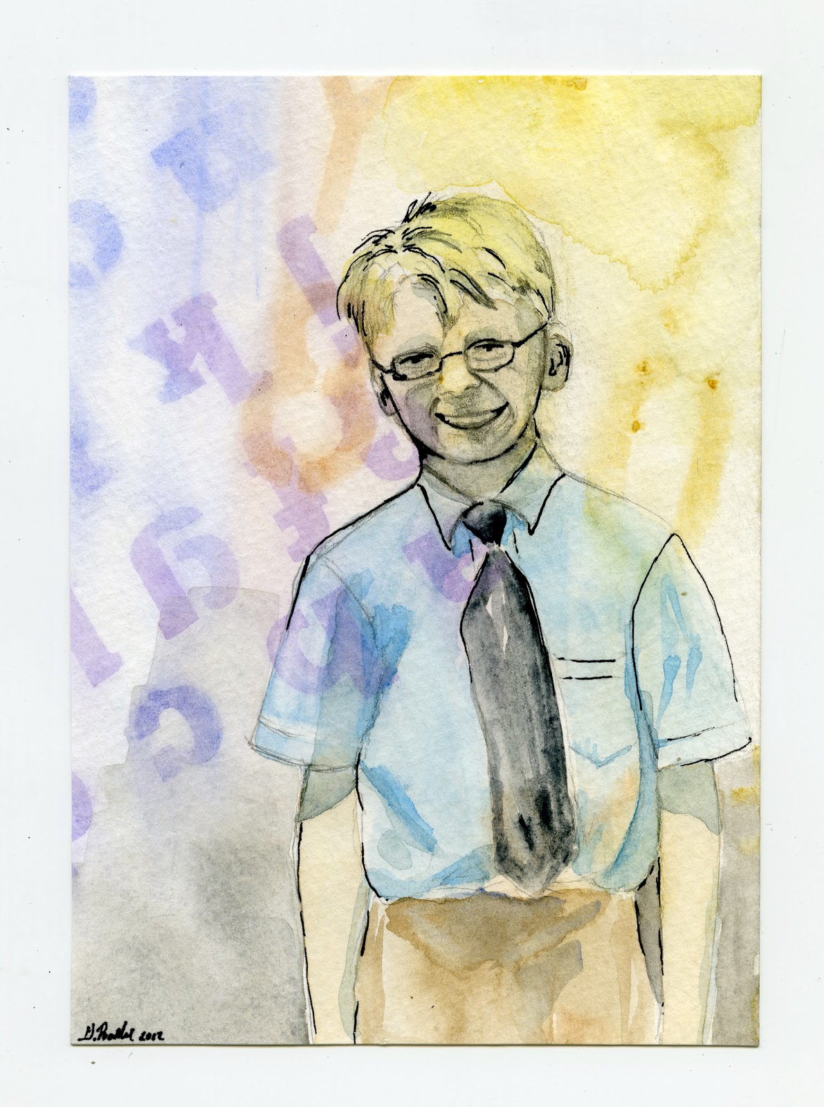 That Artist Woman Experiments In Watercolor Background Stencils