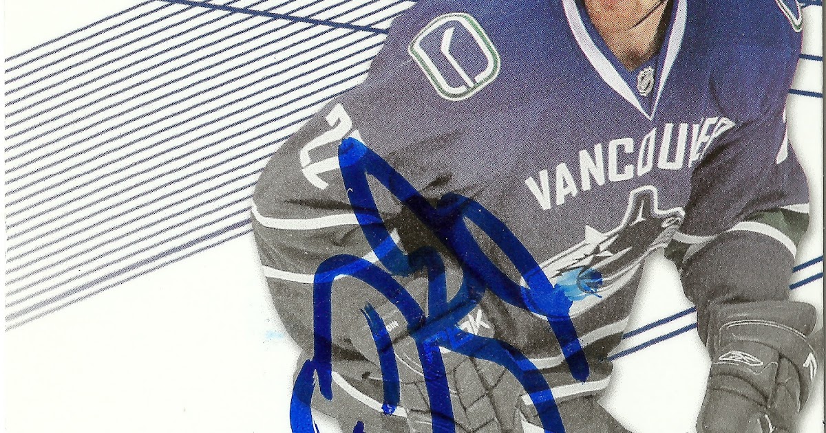 Michael's Hockey TTM Daniel Sedin