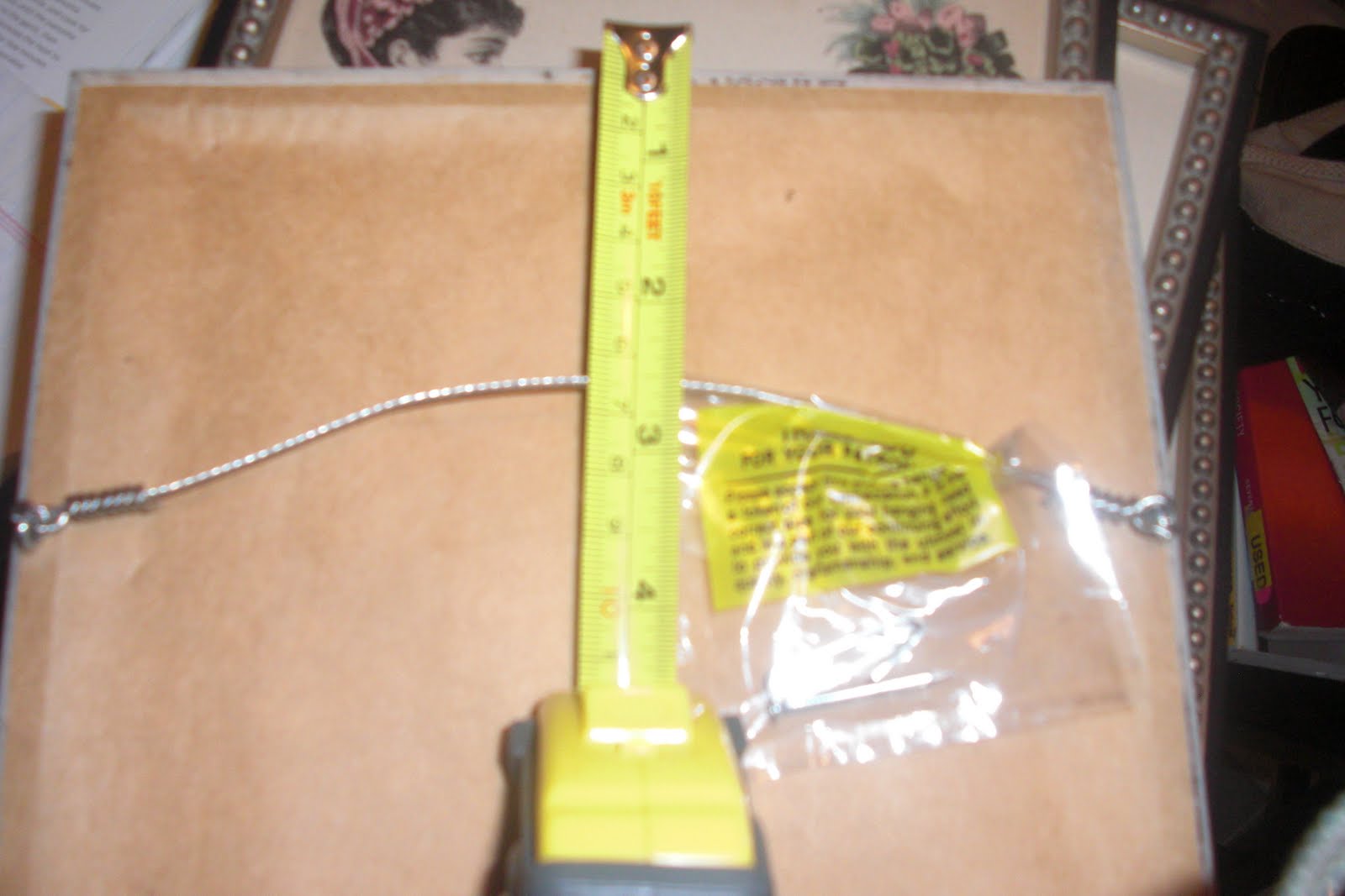 The First Apartment Living How to Hang a set of frames