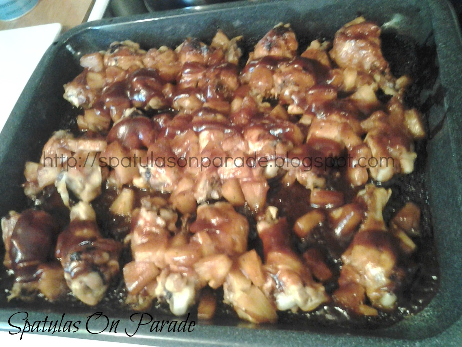 Spatulas On Parade Hawaiian BBQ Chicken Wings