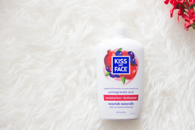kiss my face pomegranate acai moisturizer review