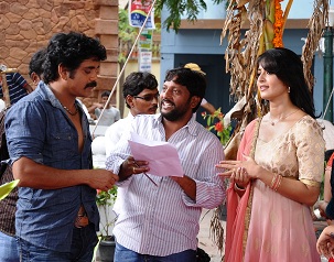 Nag Anushka’s Damarukam New Working Stills