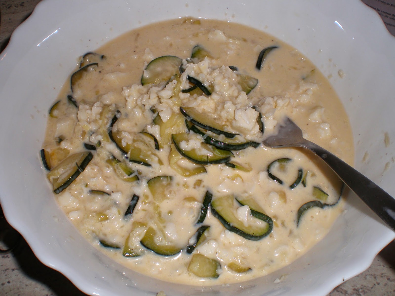 Quiche De Calabacín Y Queso