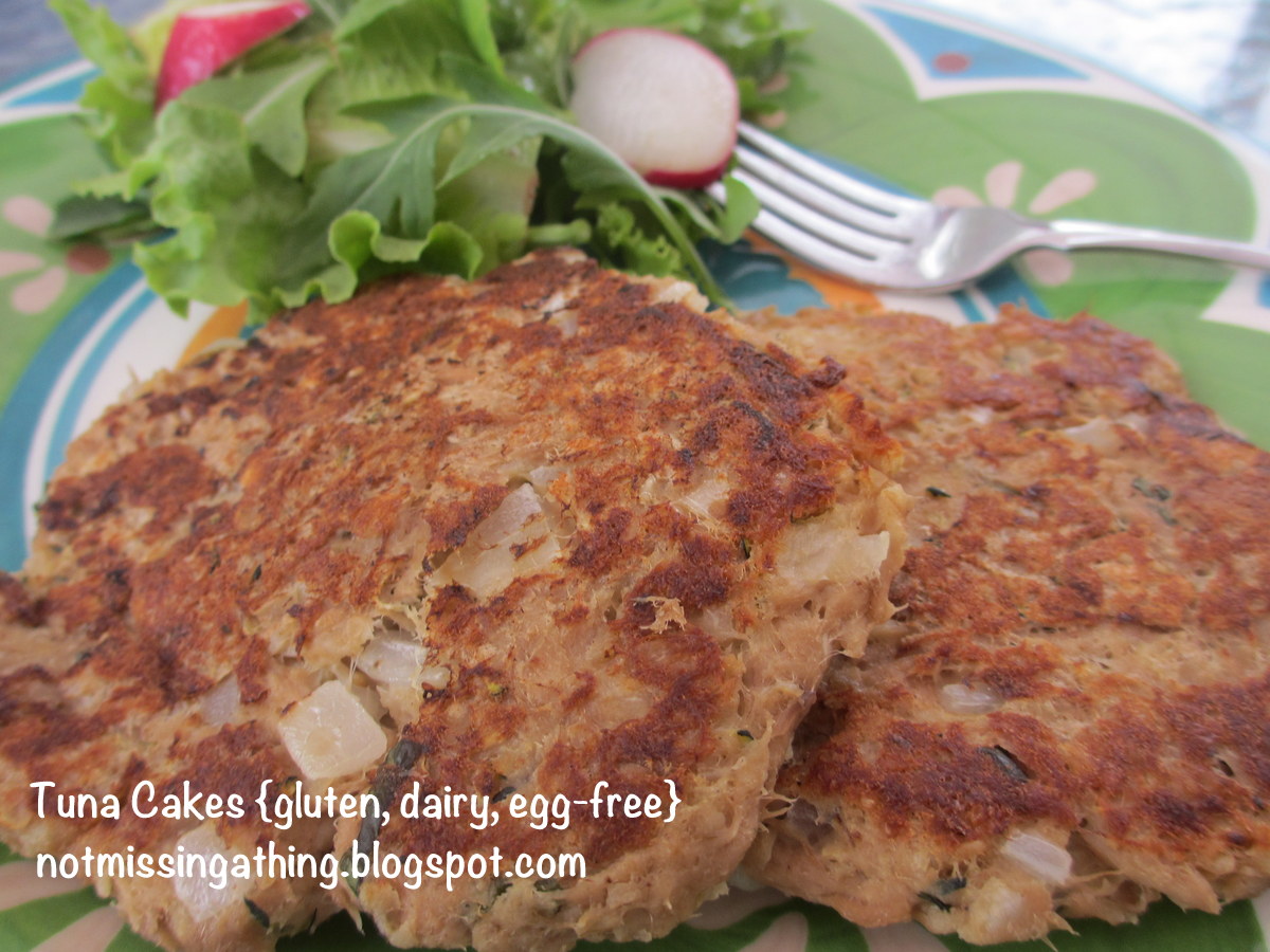 Not Missing a Thing! Allergy Friendly Cooking Tuna Cakes {gluten