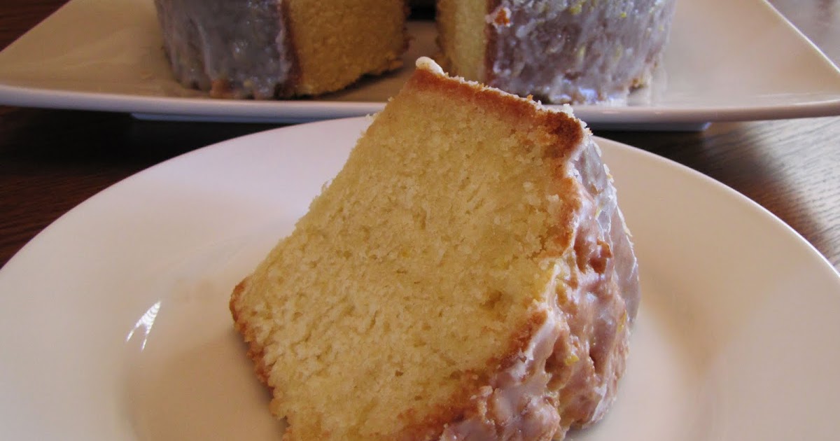 Rumbly in my Tumbly Buttermilk Pound Cake with Fresh Lemon Glaze