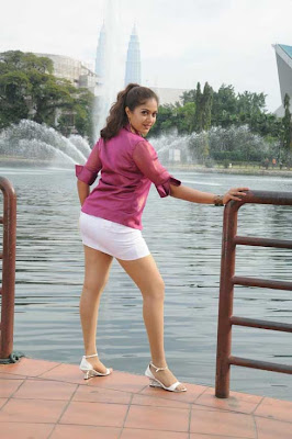 Meghna Raj Unseen Sexy Skirt Thigh  Movie Stills