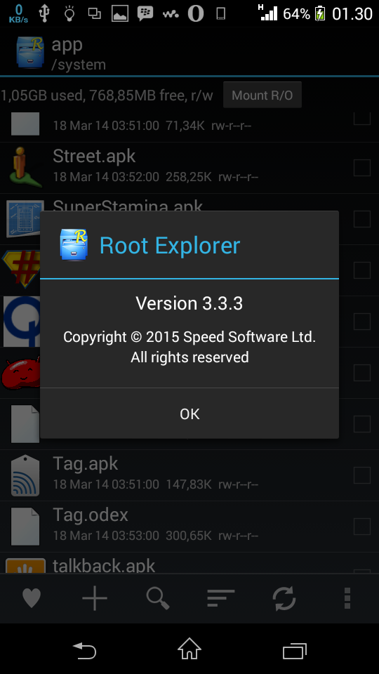 http://wahyudroids.blogspot.com/2015/03/root-explorer-333-for-android-new.html