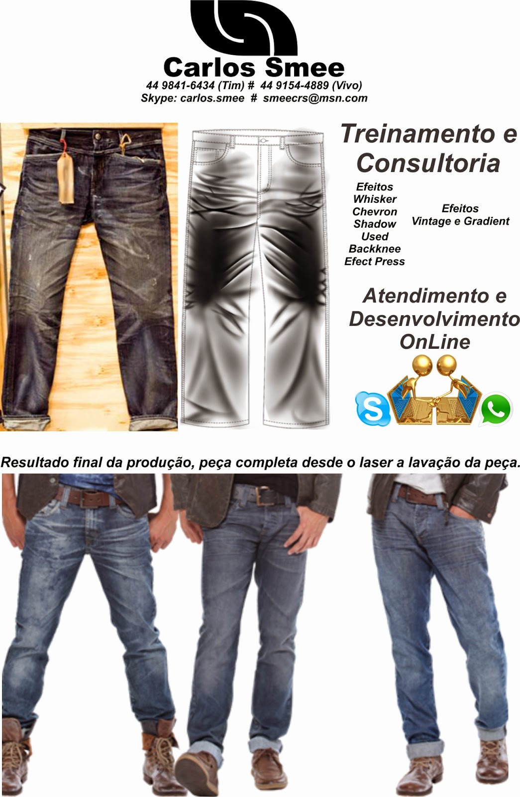 Carlos *Smee* Schimidt Blog sobre laser para jeans (About laser for