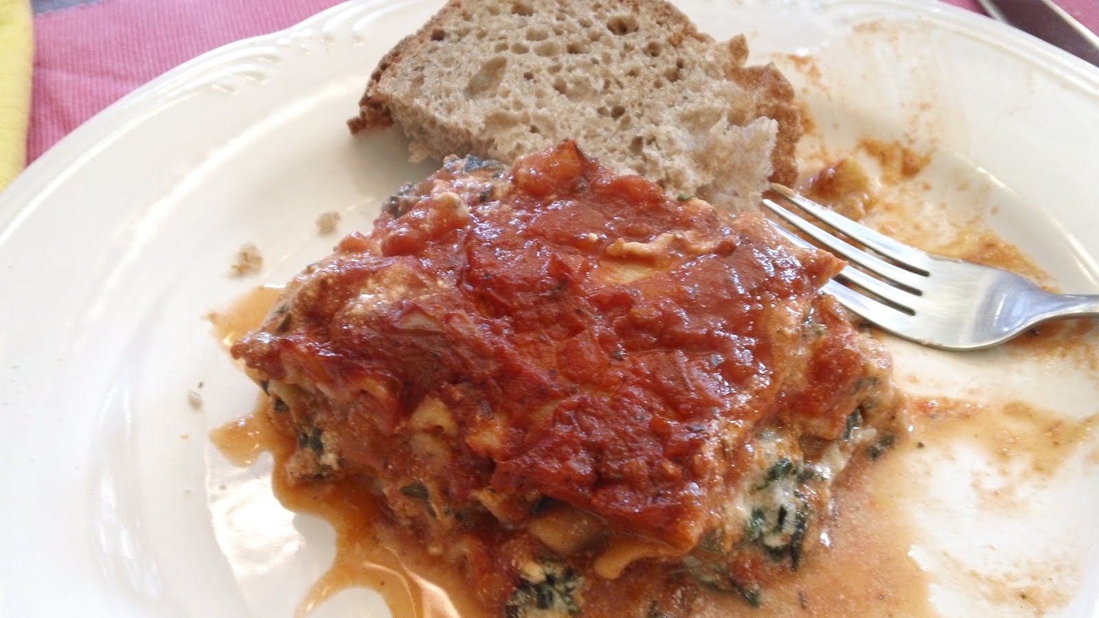 Choice Sustenance Lasagna for Easter