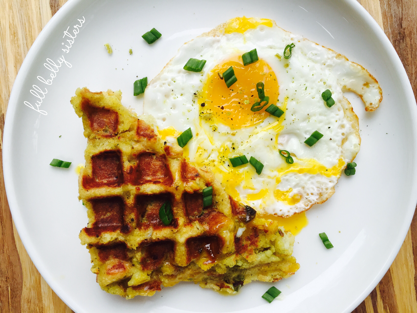 Thanksgiving Stuffing Waffles