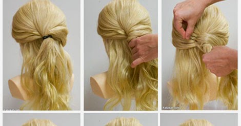 Side Twist Ponytail Hairstyle Tutorial Calgary Edmonton