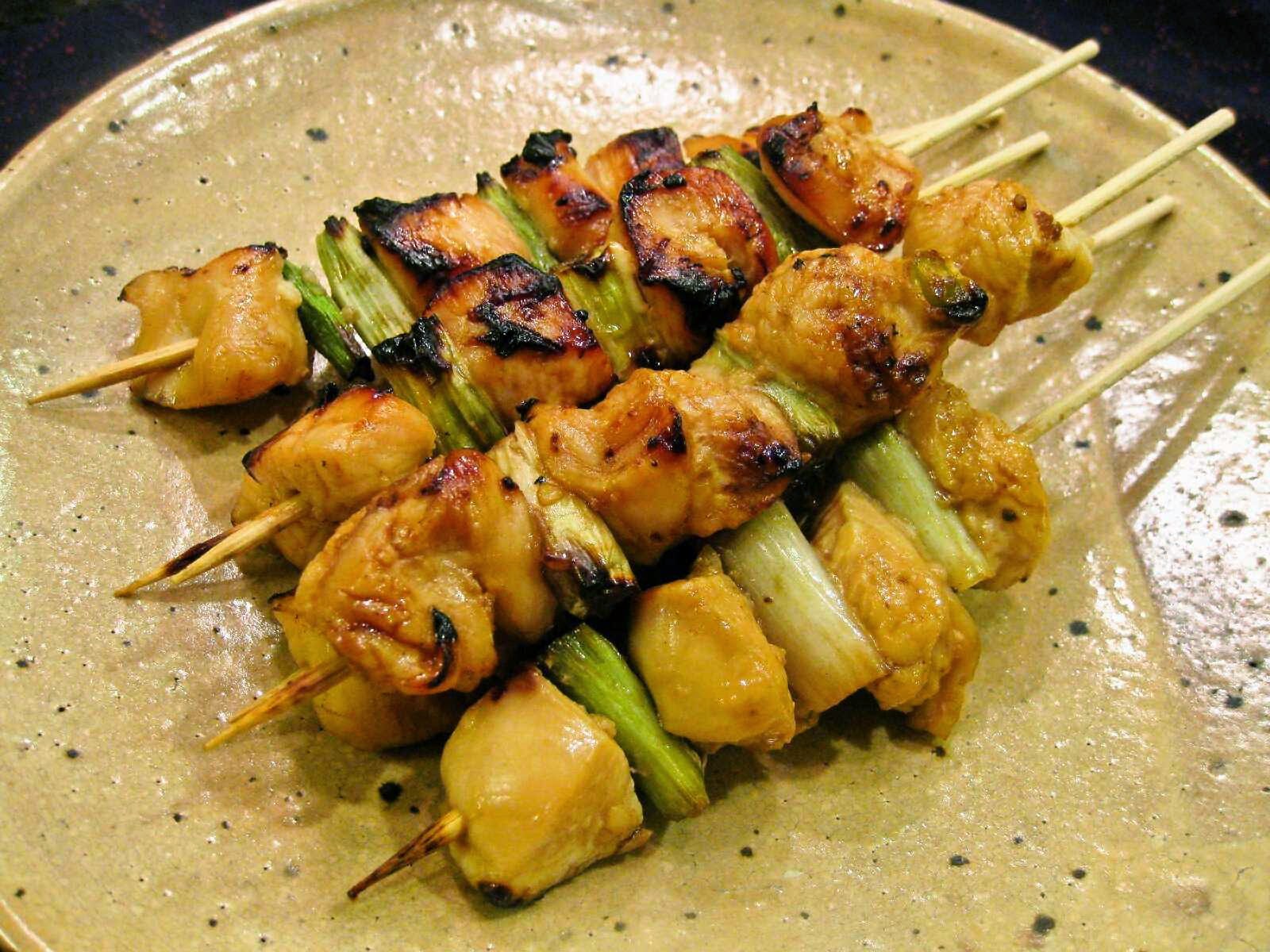 Ton Negima (Grilled Pork Belly and Scallion Skewers) Recipe