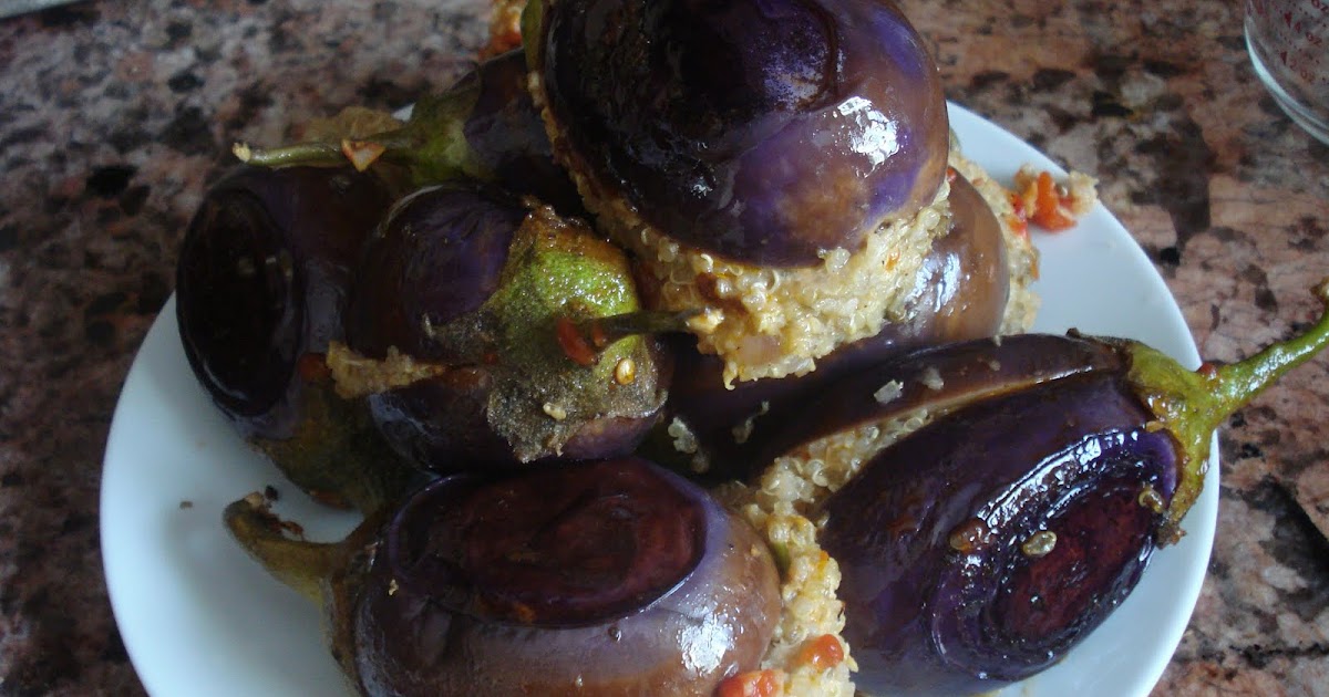 Stuffed Indian Eggplant