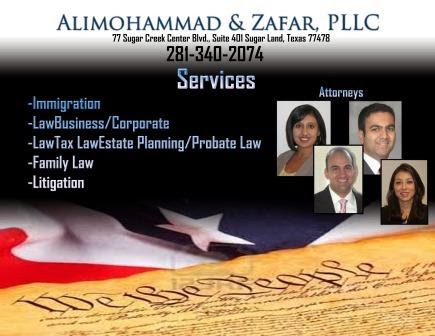 Alimohammad & Zafar, PLLC - Our Blog