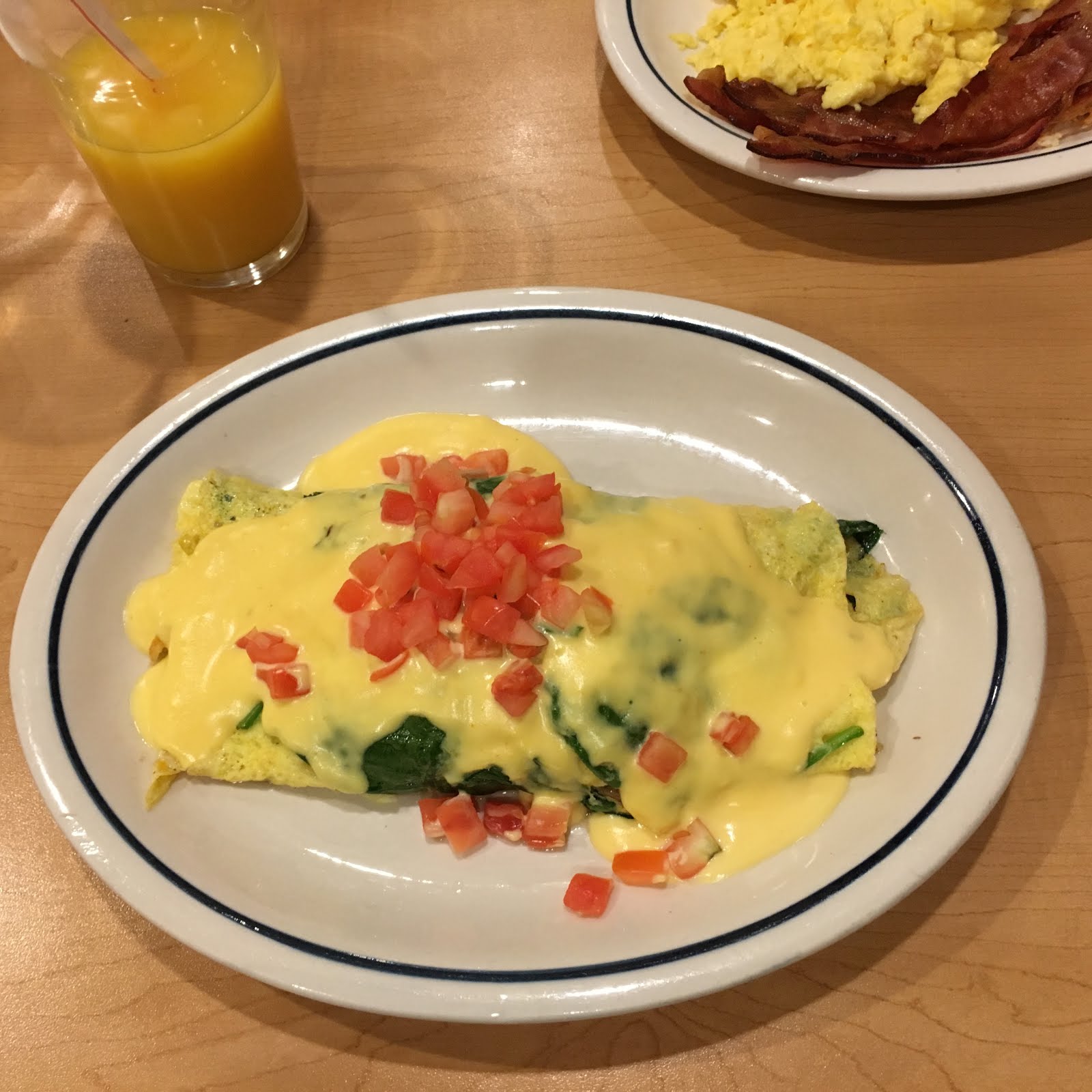 Omelettes at IHOP