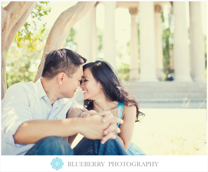 Sunol Bay Area pillars engagement greek photography Session