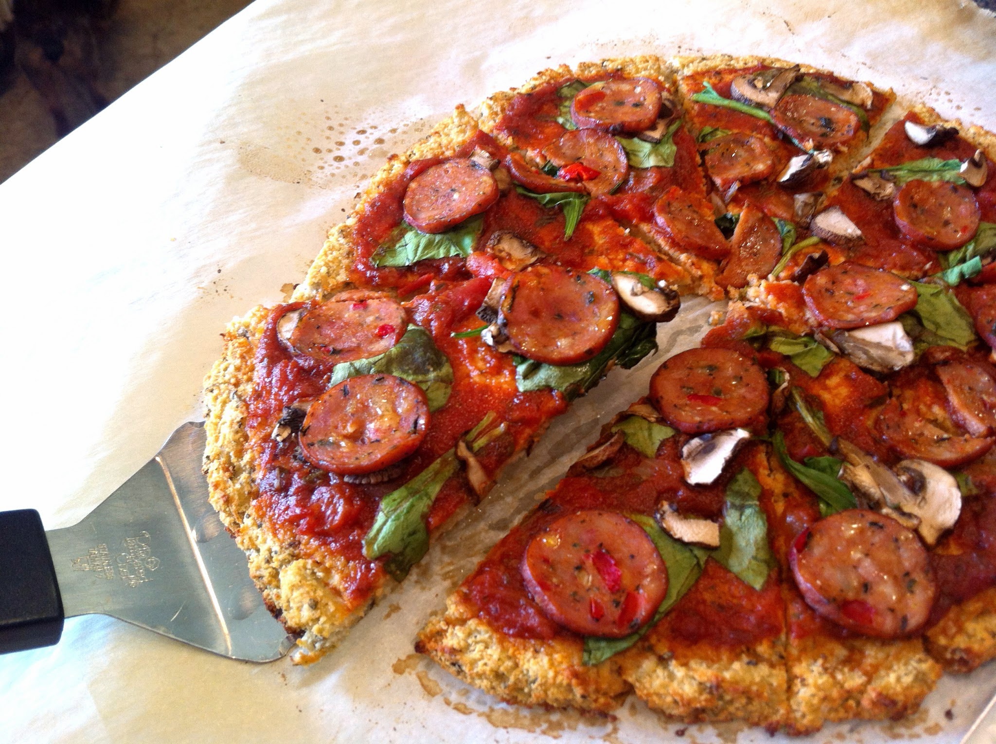 Just Jessie B Cauliflower Pizza Crust PALEO, Keto, Whole30