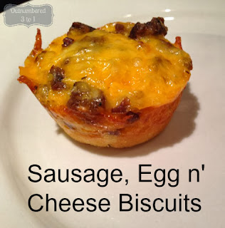 Sausage Egg Cheese Biscuits Recipe
