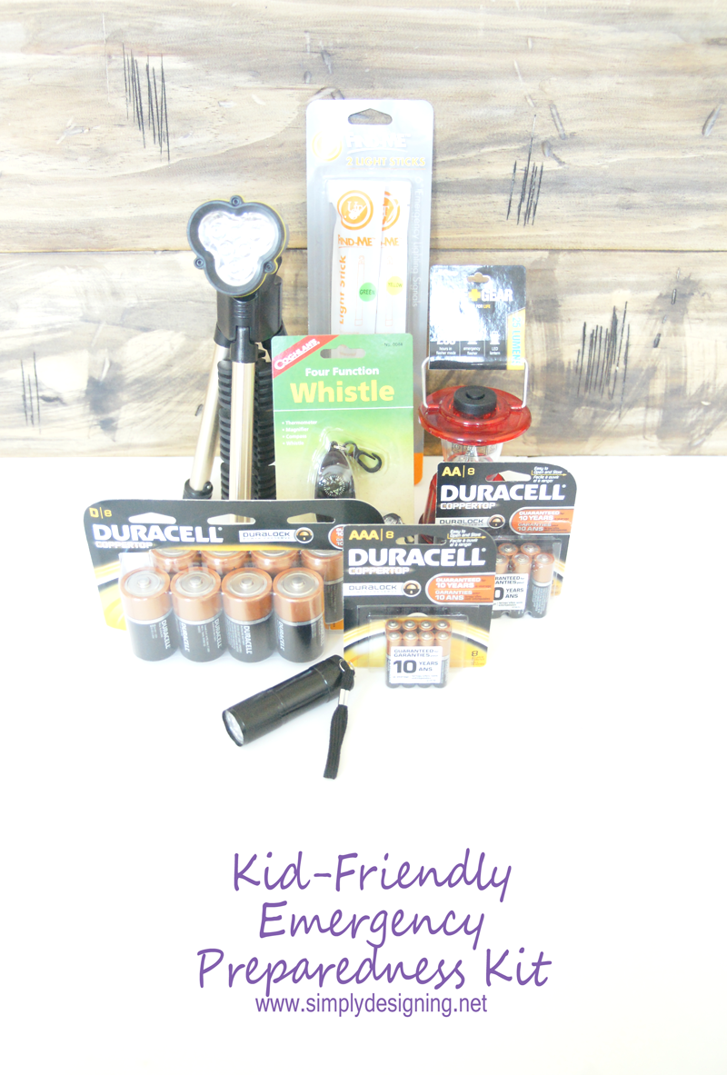 Kid-Friendly Emergency Preparedness Kit | Pinning for later so that I can make one of these!!!  | #PrepWithPower #shop #emergency #emergencypreparedeness