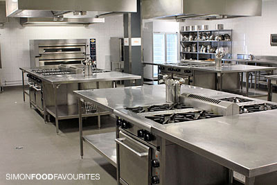 Kitchen Design on Three Commercial Training Kitchens