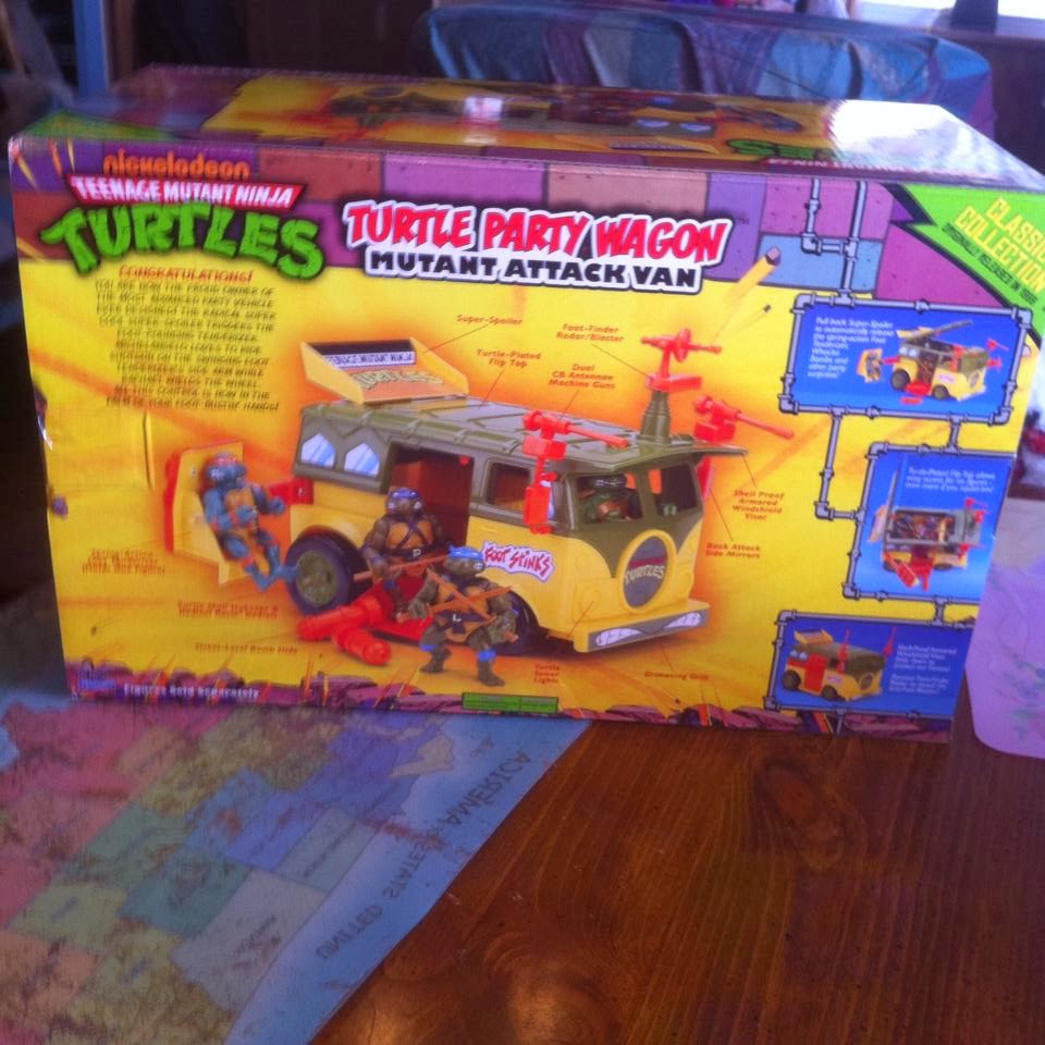 TMNT Retro Party Wagon