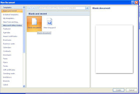 Tutorialoffice Membuat Dokumen Baru Pada Ms Word 2007