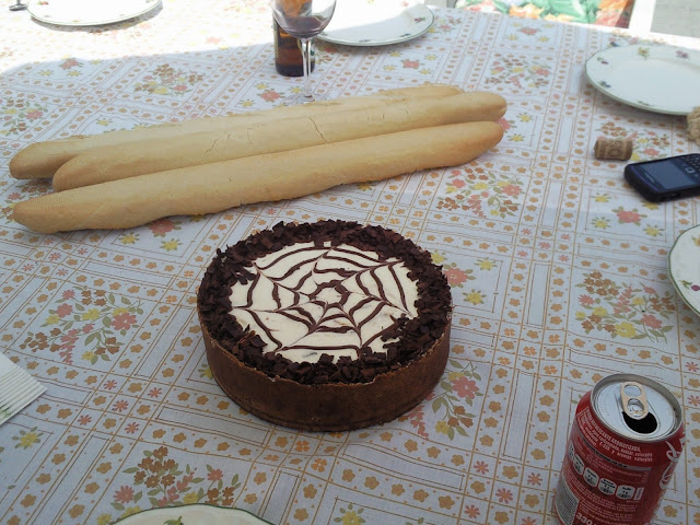 Tarta De Queso Fresco Y Chocolate
