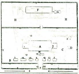 Denah Dasar Kompleks Rumah Gadang