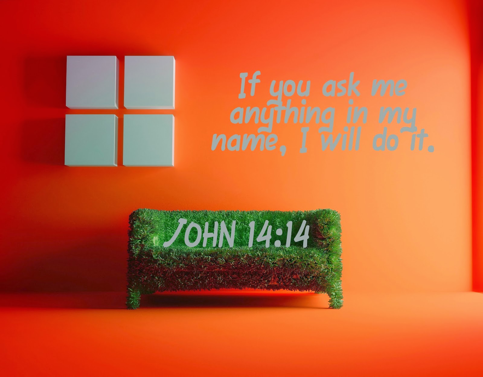 Scripture Wallpaper John 1414 Bible verse Wallpaper