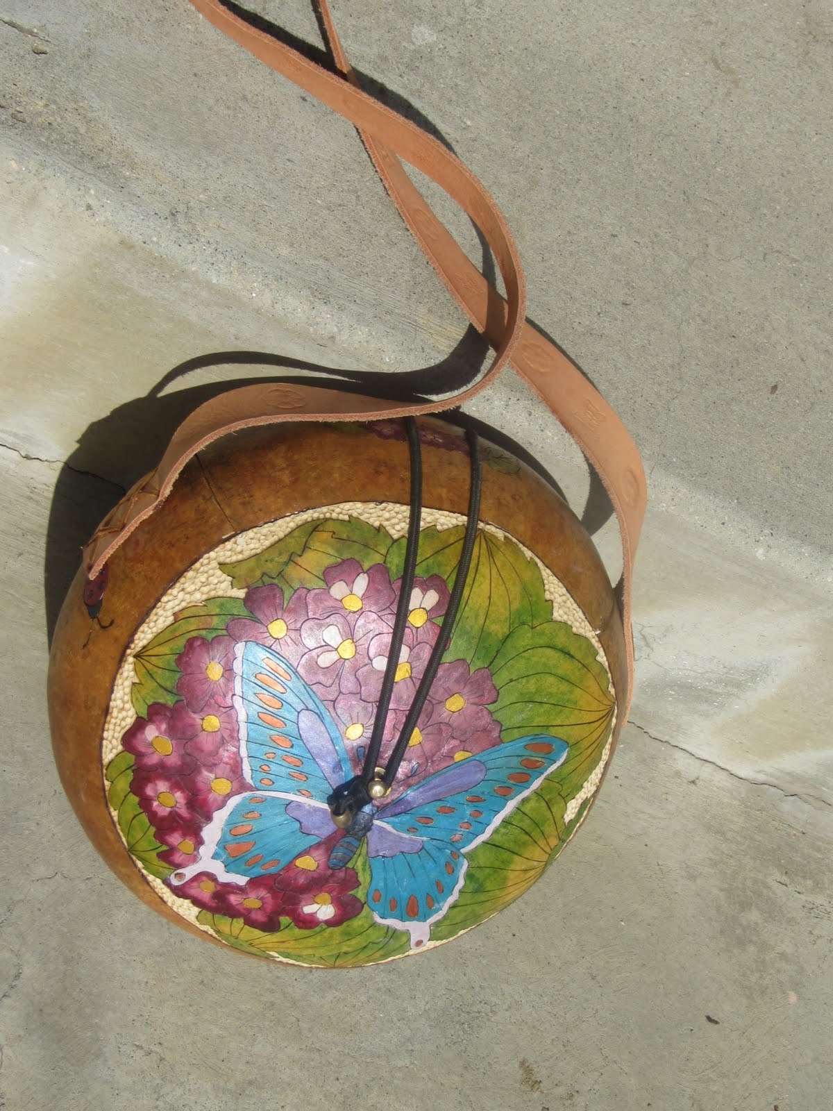 Bliss Point Creations Catching up Part I Gourd Purse!