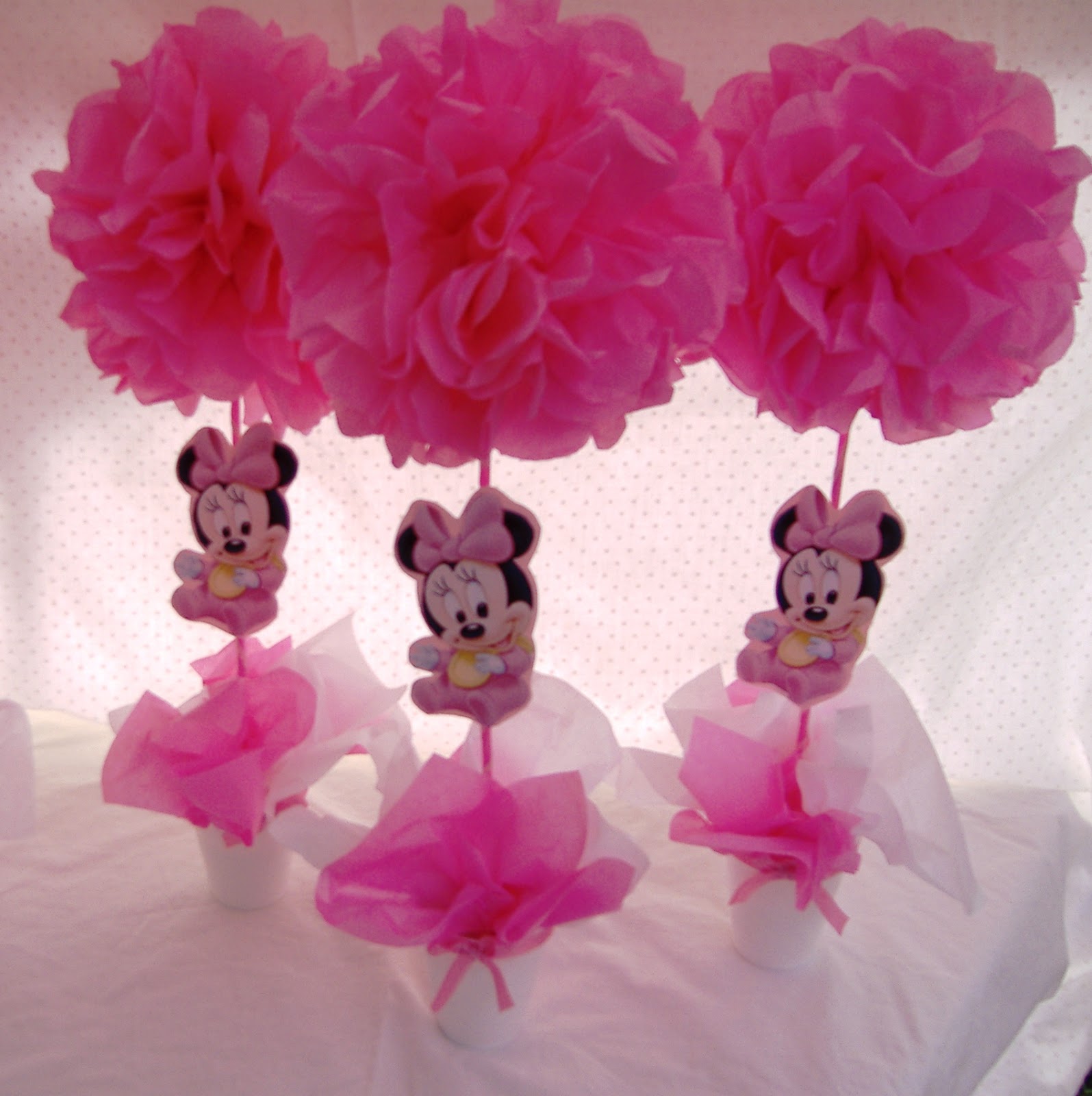 CENTRO DE MESA =MINNIE MOUSE= - YouTube