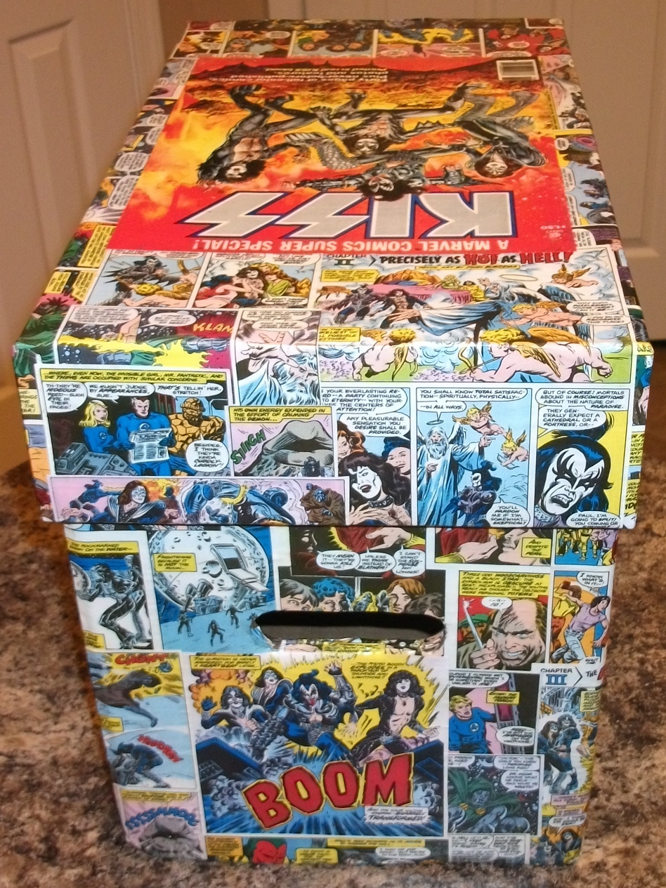 Kracalactaka Creations Comic Decoupage Blog Rock & Roll Comic