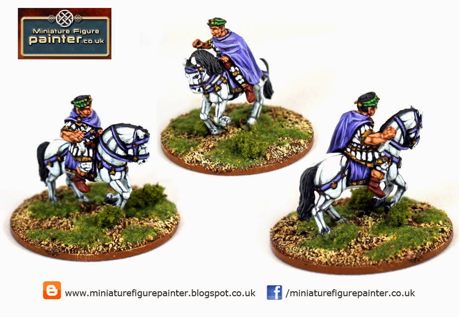 Emperor Trajan casting 25mm Wargames Foundry miniature figure paiter Emperor Trajan casting 25mm Wargames Foundry miniature figure painter