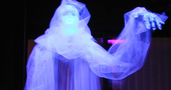 Spooky Soiree DIY The Flying Ghost