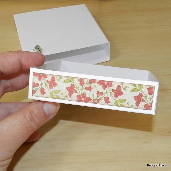 Beccy's Place Tutorial Easel Box Card