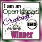 Open Minded Crafting winner