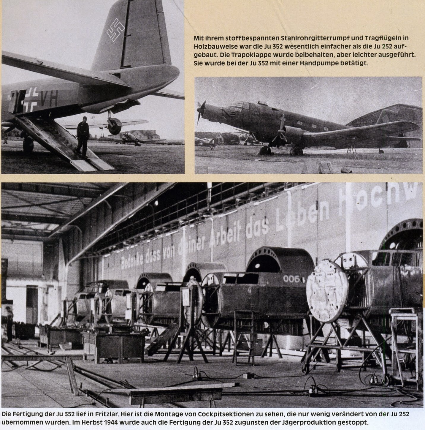 German Aircraft Of Wwii Junkers Ju 252 And 352 Redux