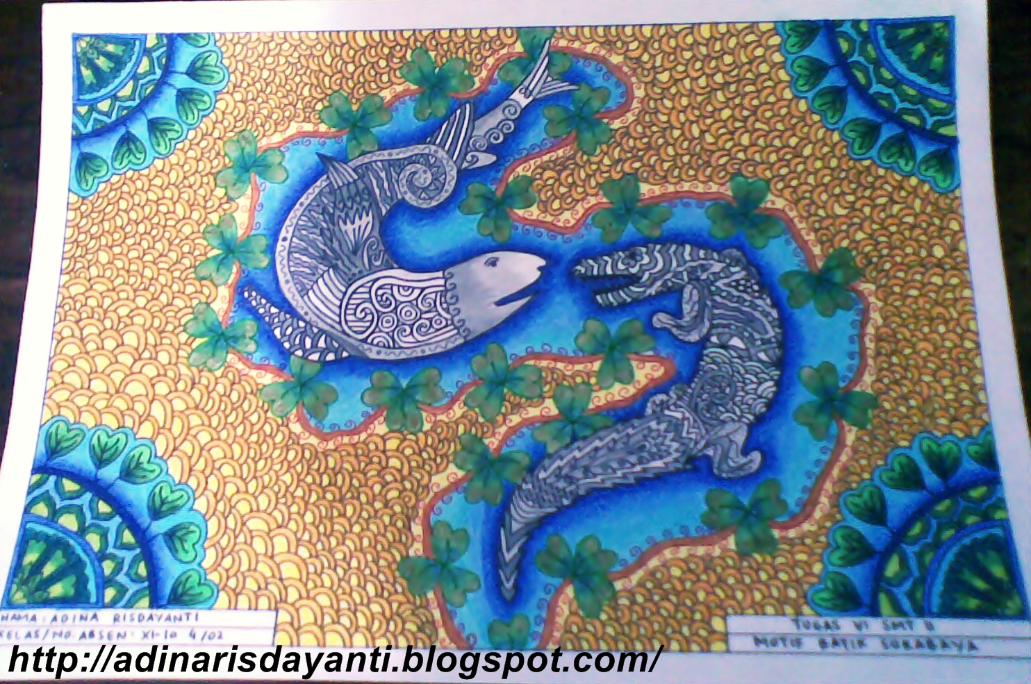 My Life My Stage &quot;Motif Batik Surabaya&quot; designed by myself