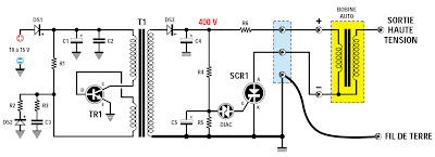 cloture electrique schema electrificateur