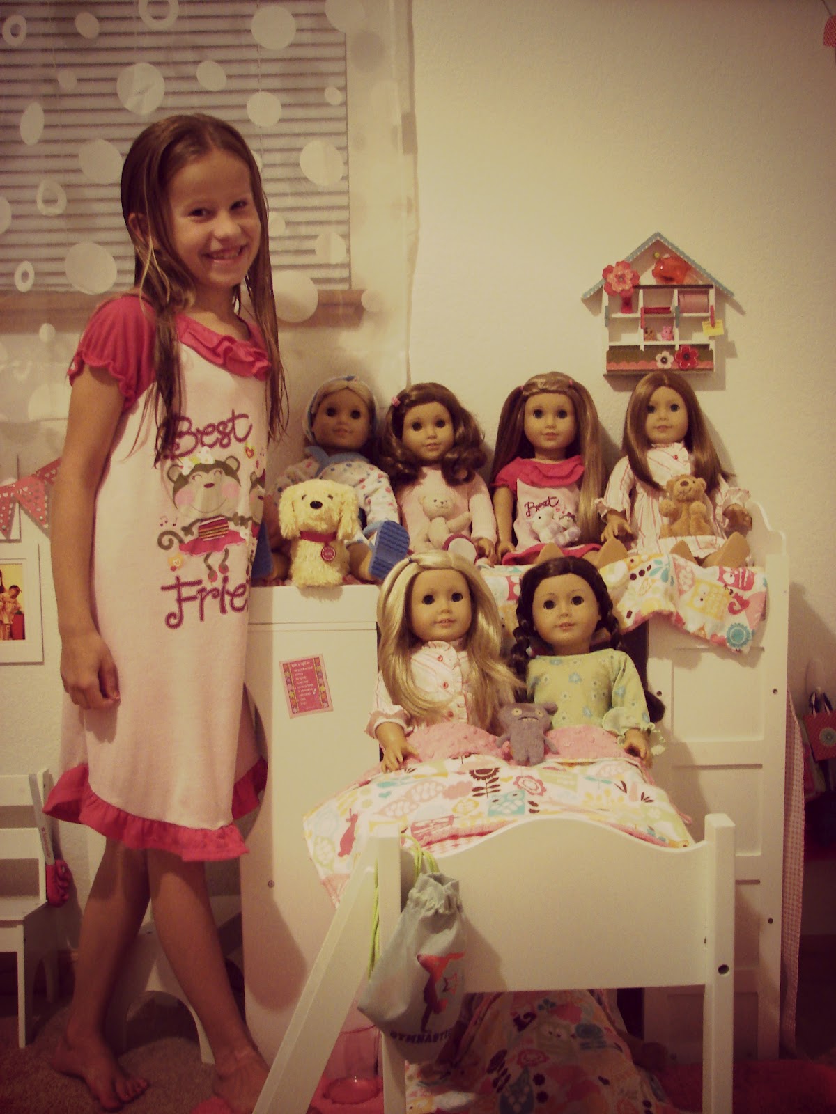 live.life.create.art American Girl Doll Slumber Party!