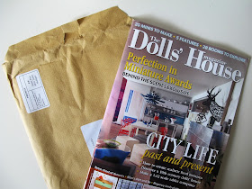 Spetmber 2015 issue of The Dolls' House Magazine, with mailing envelope.