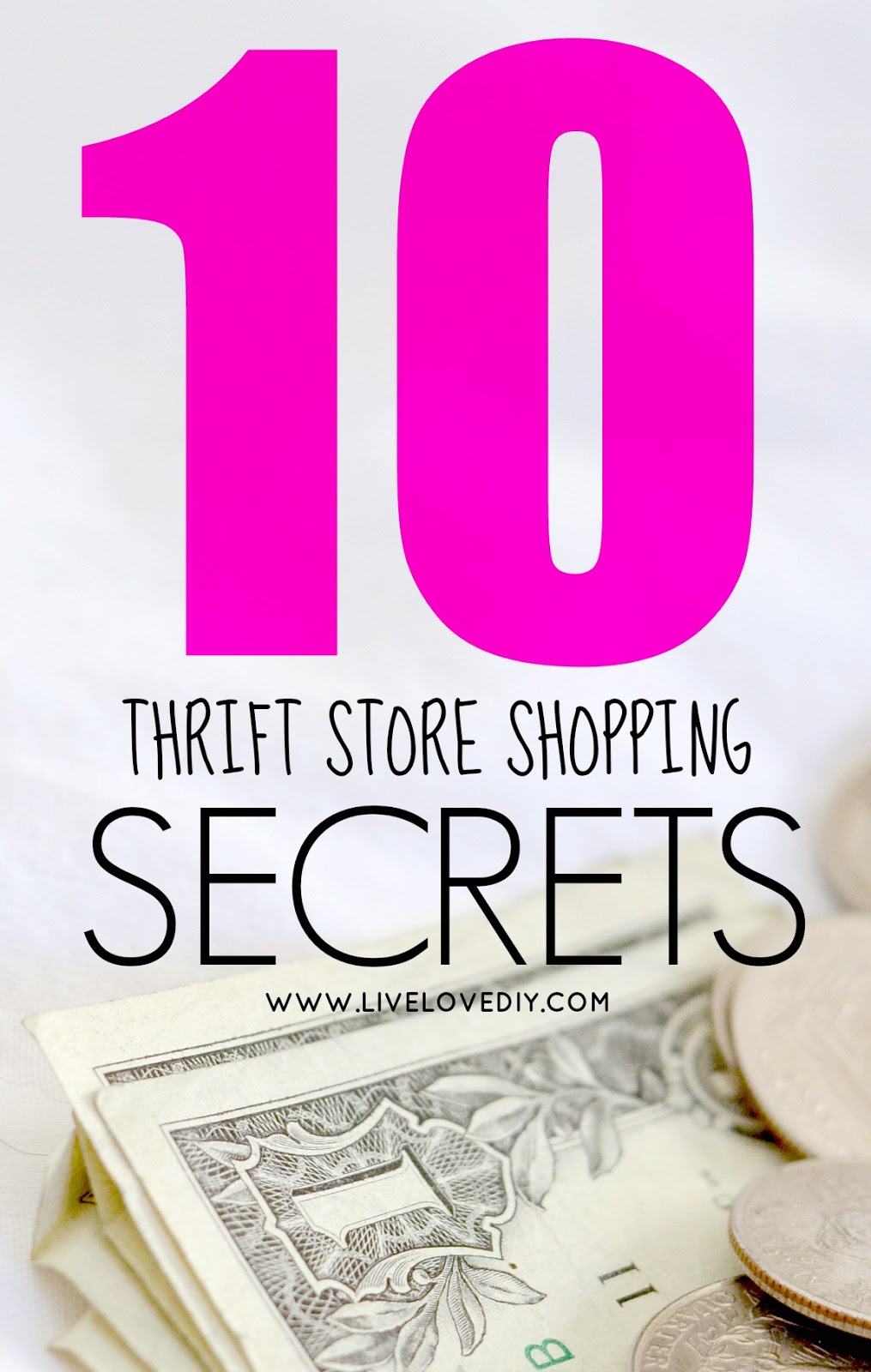 10 Thrift Store Shopping Secrets You Should Know! These are SO good!