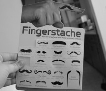 Fingerstache