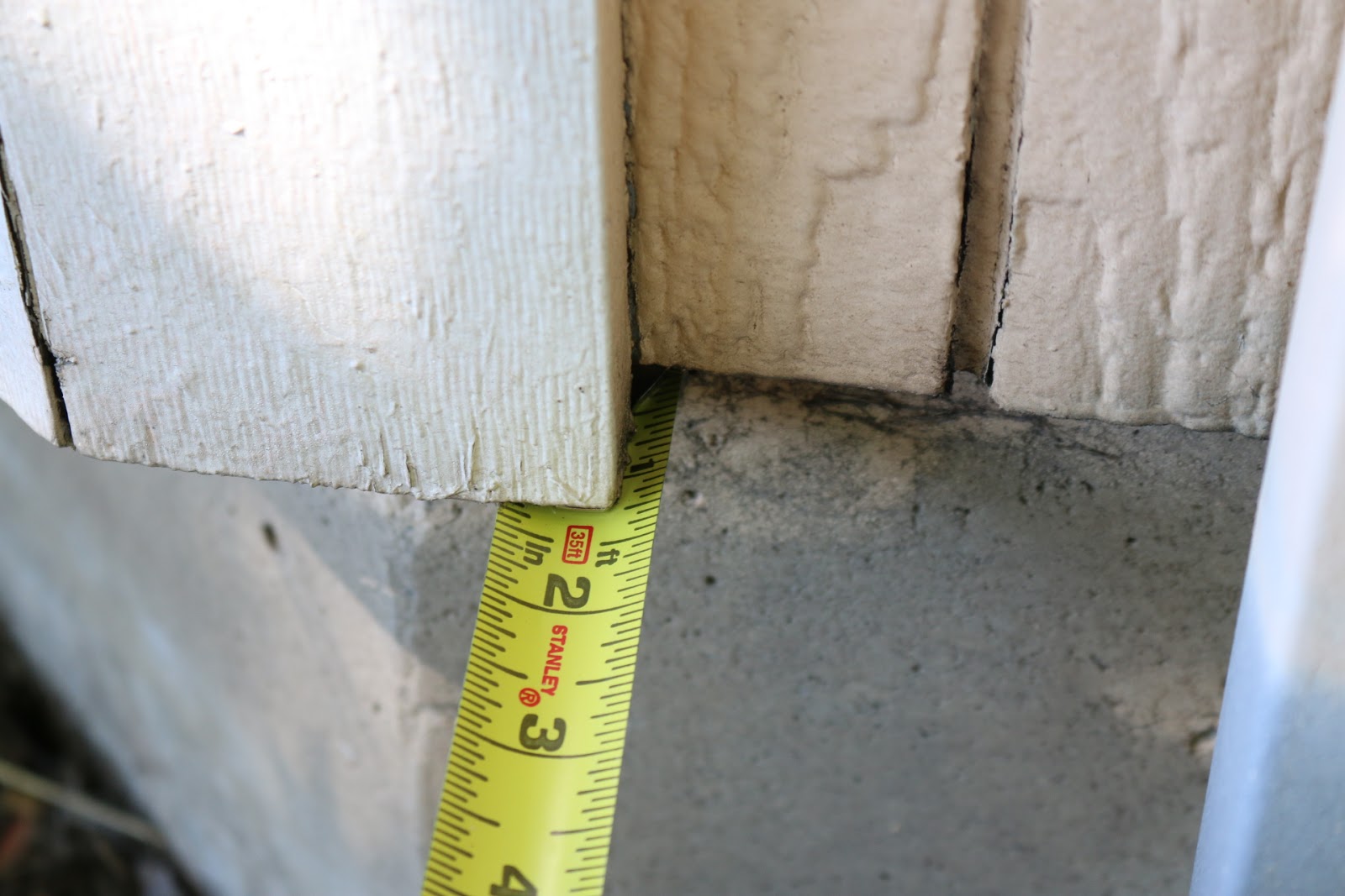 siding t1 replace rotted belly band bottom trim base vertical side lp existing bad