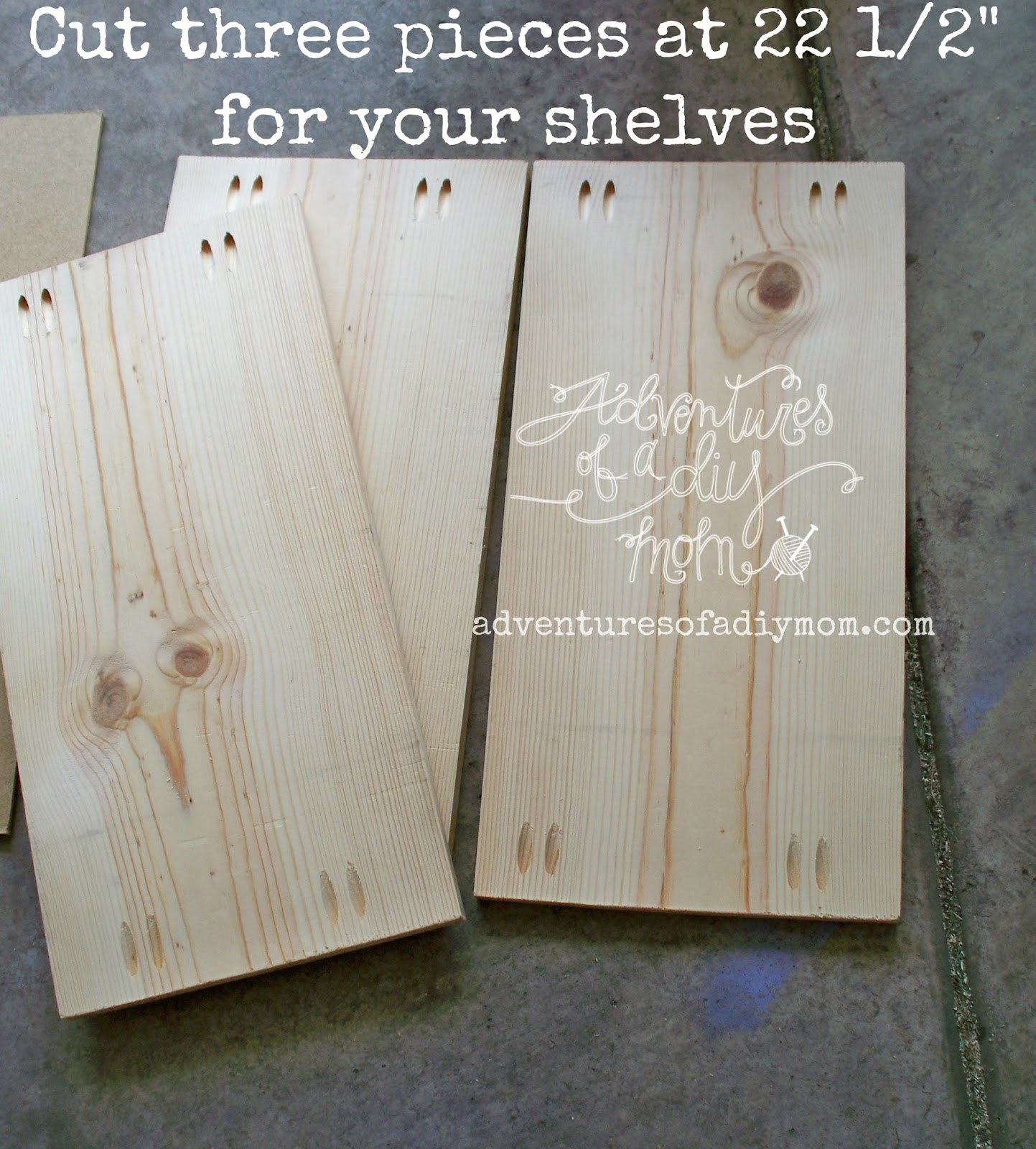 How to Build a Bookshelf Adventures of a DIY Mom