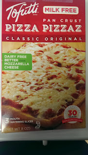 Tofutti+Pizza Toffuti Pizza Pizzaz Review- Lactose Free Pizza