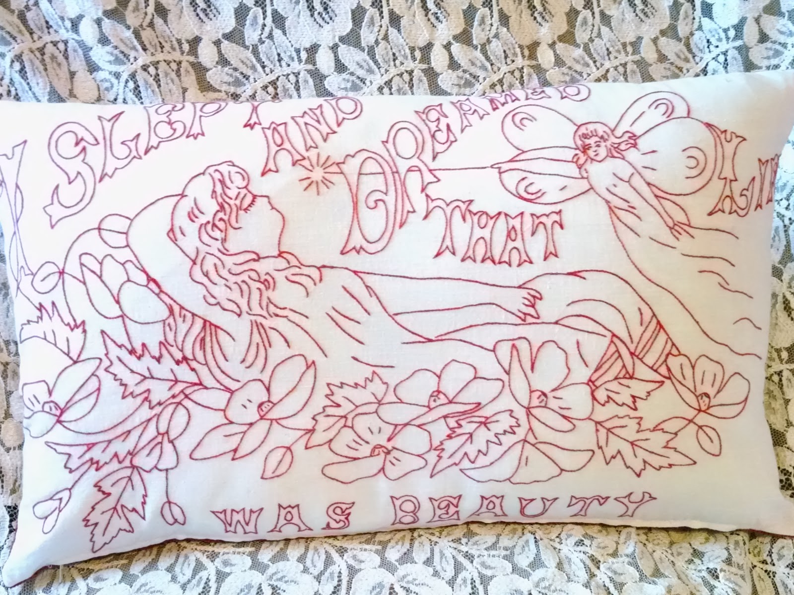 Isa Creative Musings Repurposed Vintage Linen Pillows