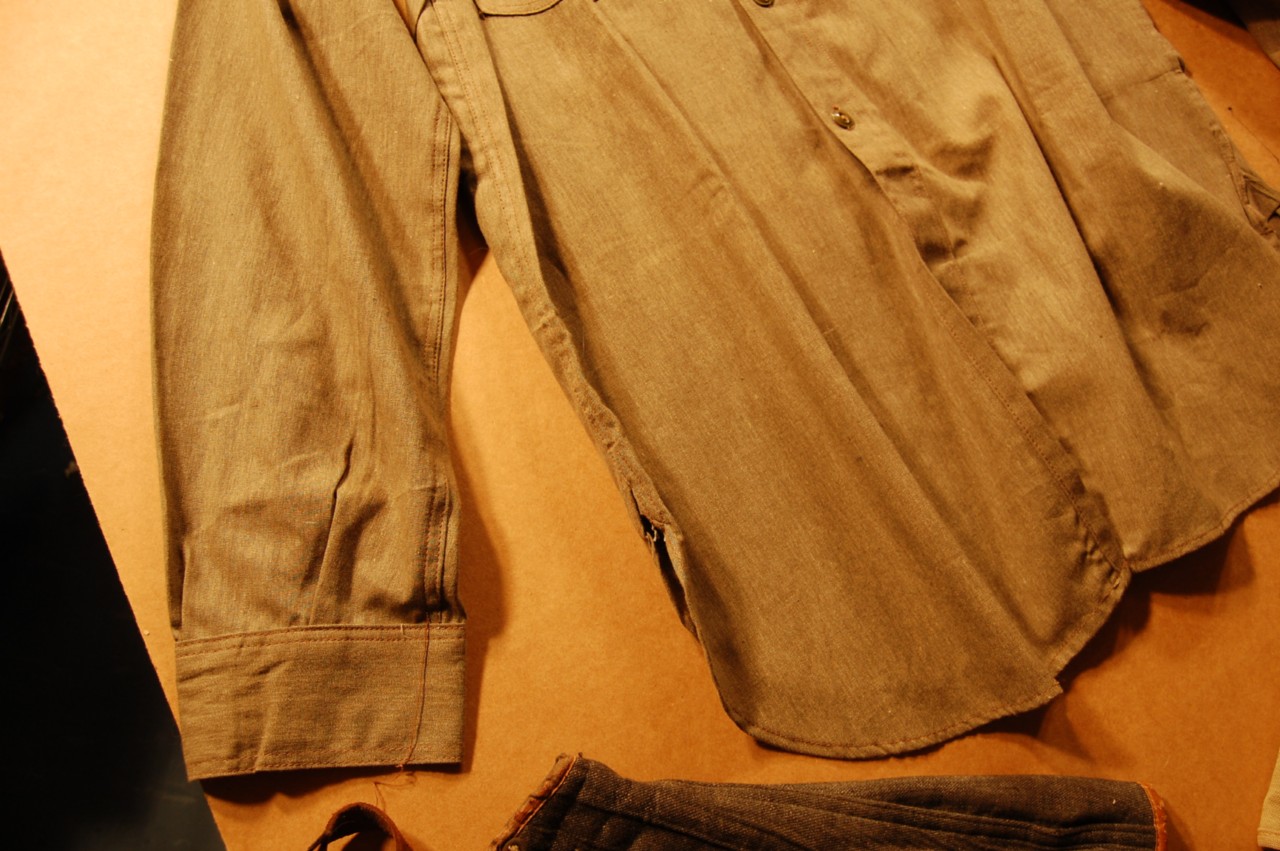 vintage workwear JANESVILLE CLOTHING CO. Vintage Work Jacket & Work Shirt