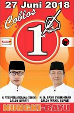 FOR BUPATI - WABUP BOGOR 2018 COBLOS No 1