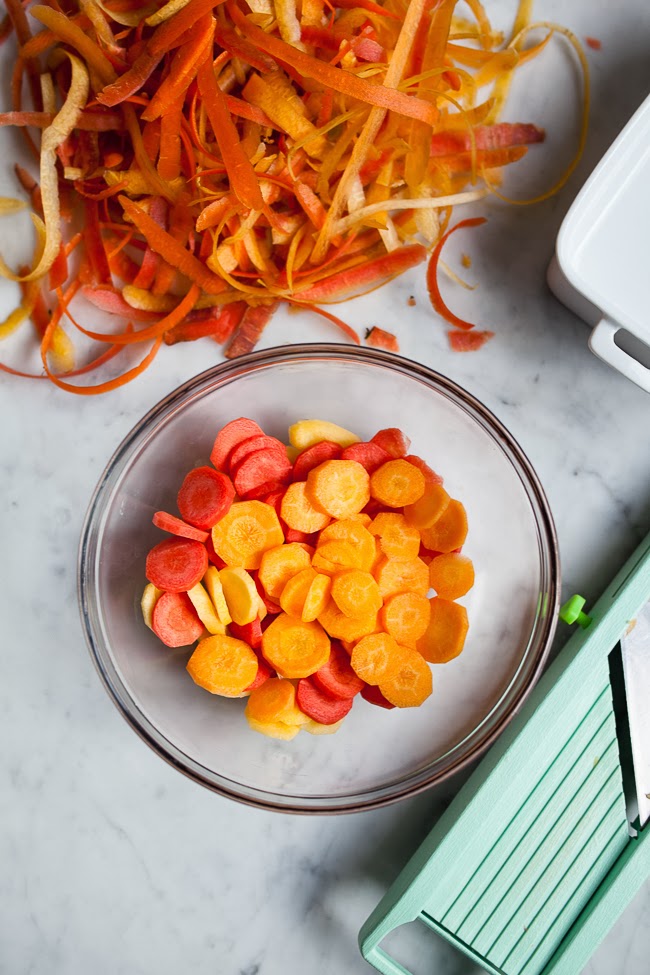 Roasted Citrus Thyme Ombré Carrots / blog.jchongstudio.com